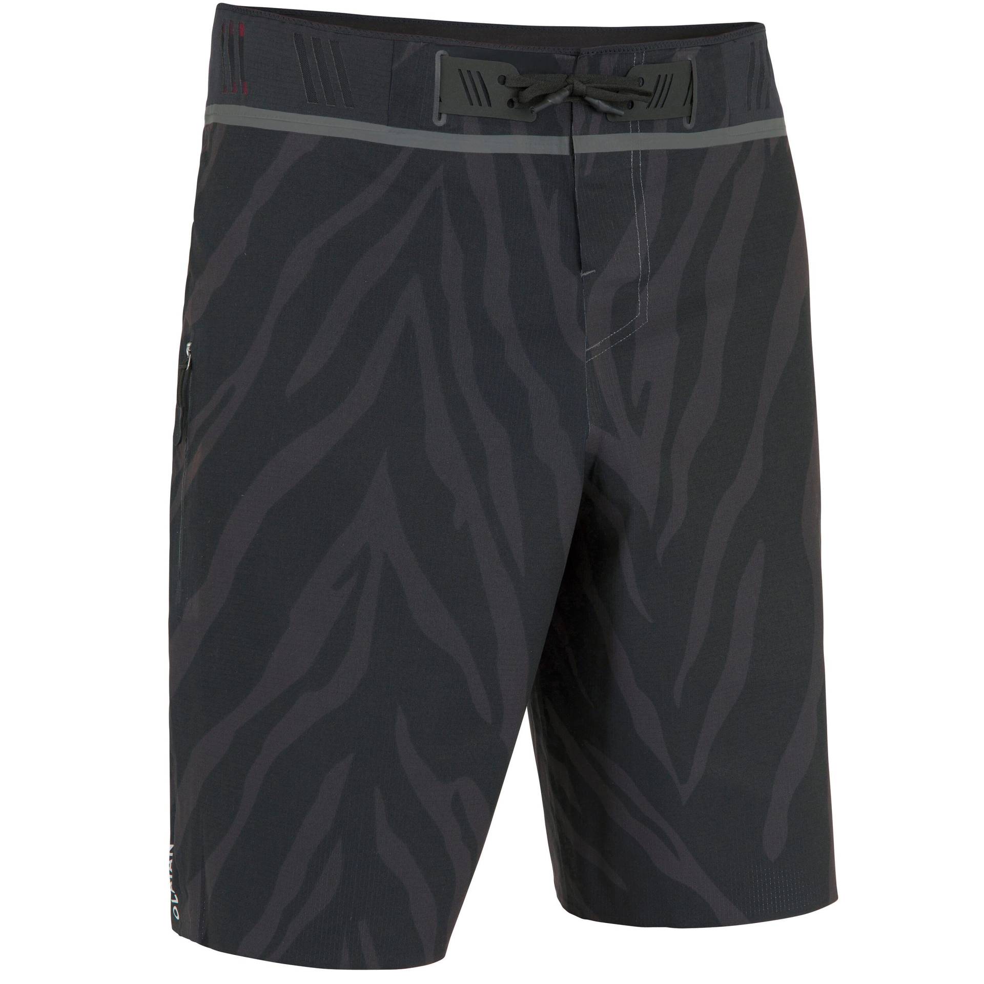 Boardshorts - Wonderflo Herren Schwarz Leicht 40