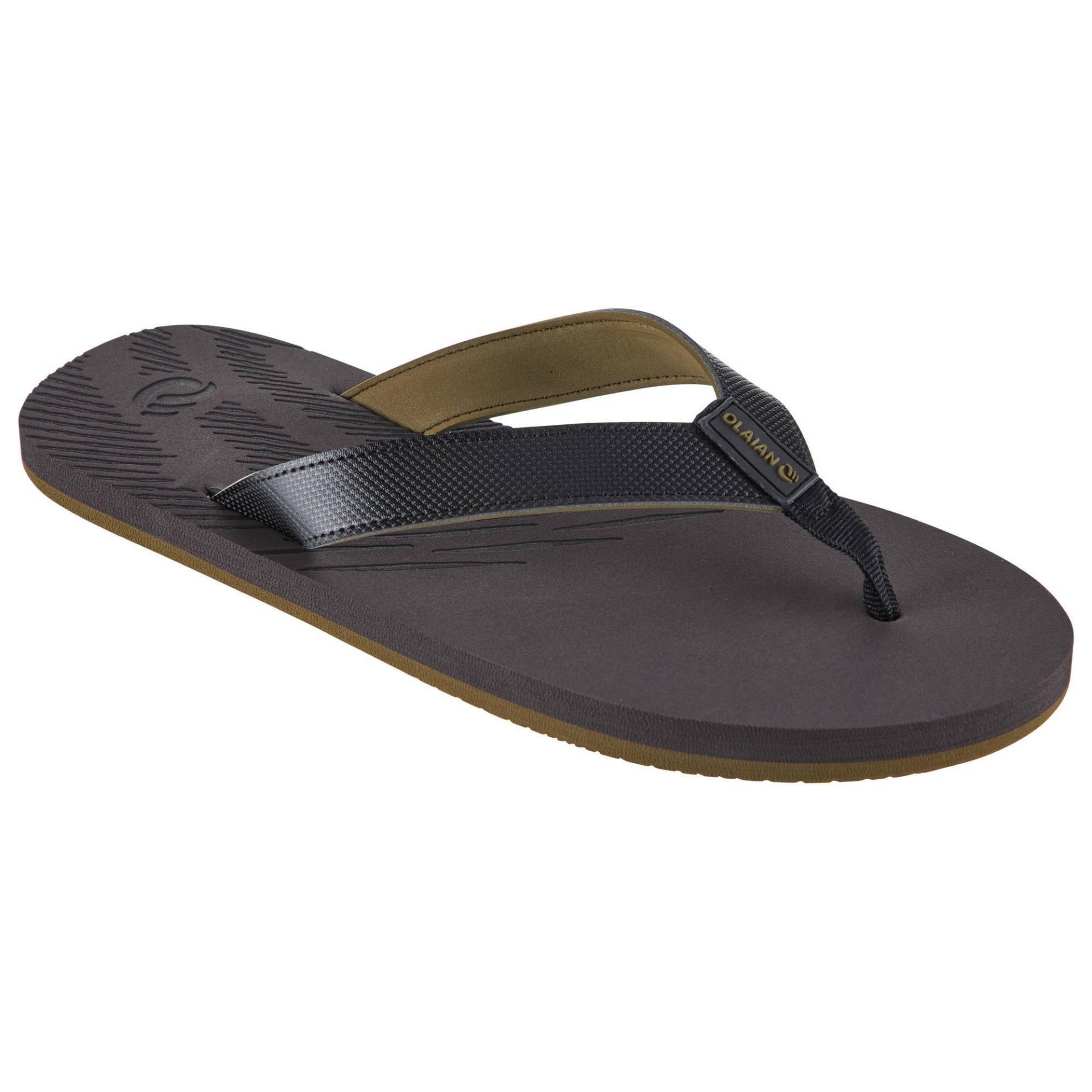 Zehensandalen - 150 Herren Braun 43-44 von OLAIAN