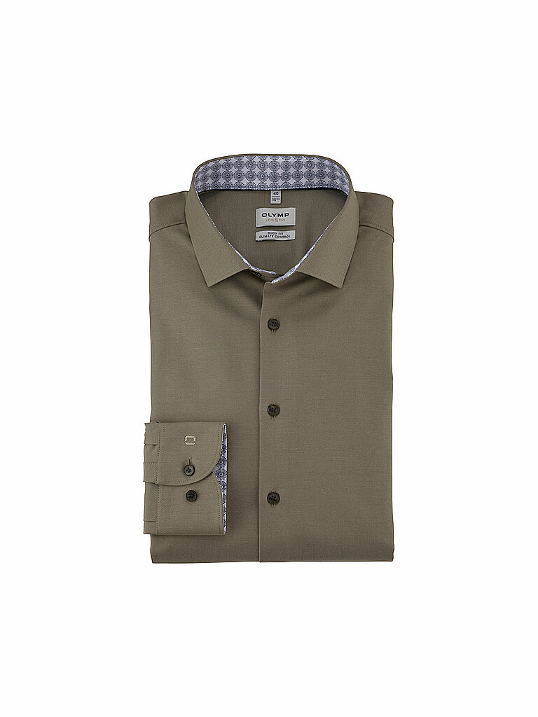OLYMP LEVEL FIVE Hemd Body Fit olive | 45 OLYMP LEVEL FIVE Hemd Body Fit olive | 45 von OLYMP LEVEL FIVE