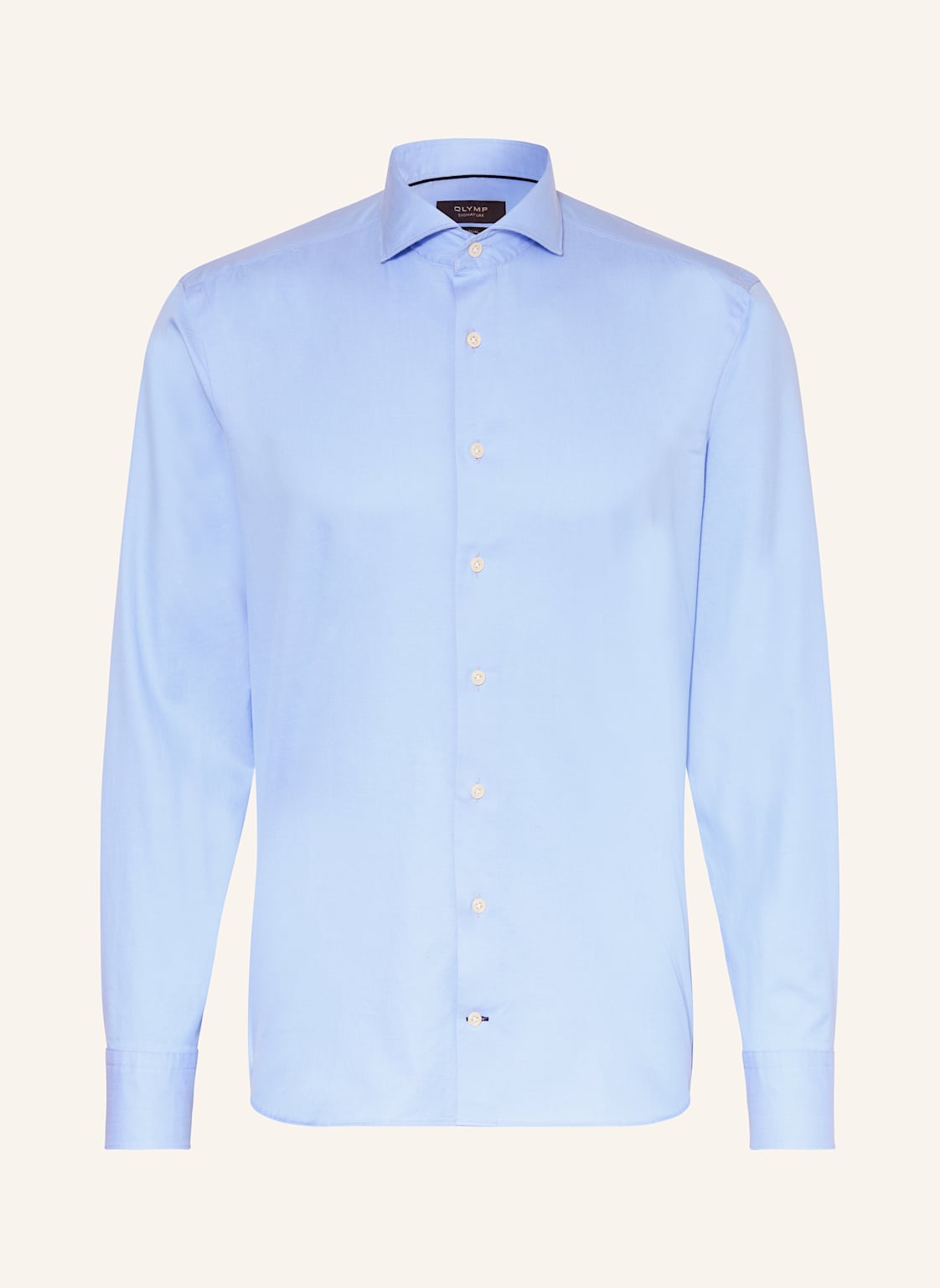 Olymp Signature Hemd Casual Tailored Fit blau von OLYMP SIGNATURE