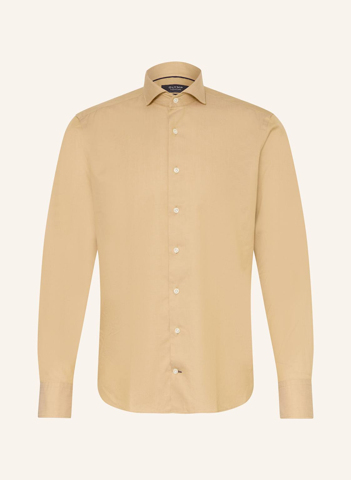 Olymp Signature Hemd Casual Tailored Fit braun von OLYMP SIGNATURE