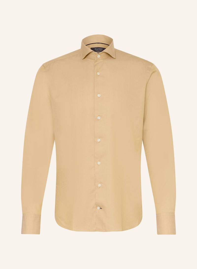 Olymp Signature Hemd Casual Tailored Fit braun von OLYMP SIGNATURE
