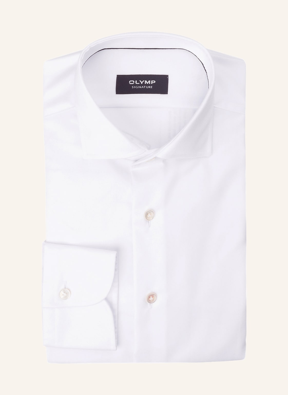 Olymp Signature Hemd Tailored Fit weiss von OLYMP SIGNATURE