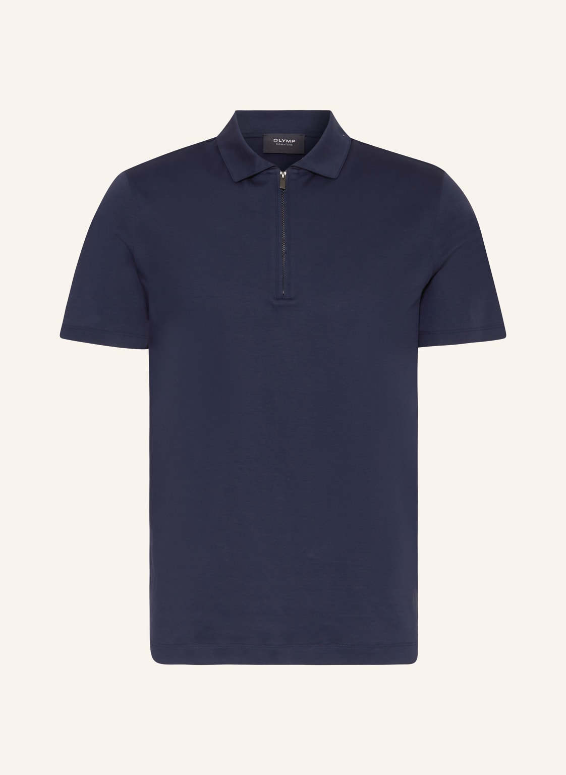 Olymp Signature Jersey-Poloshirt Casual Fit blau von OLYMP SIGNATURE