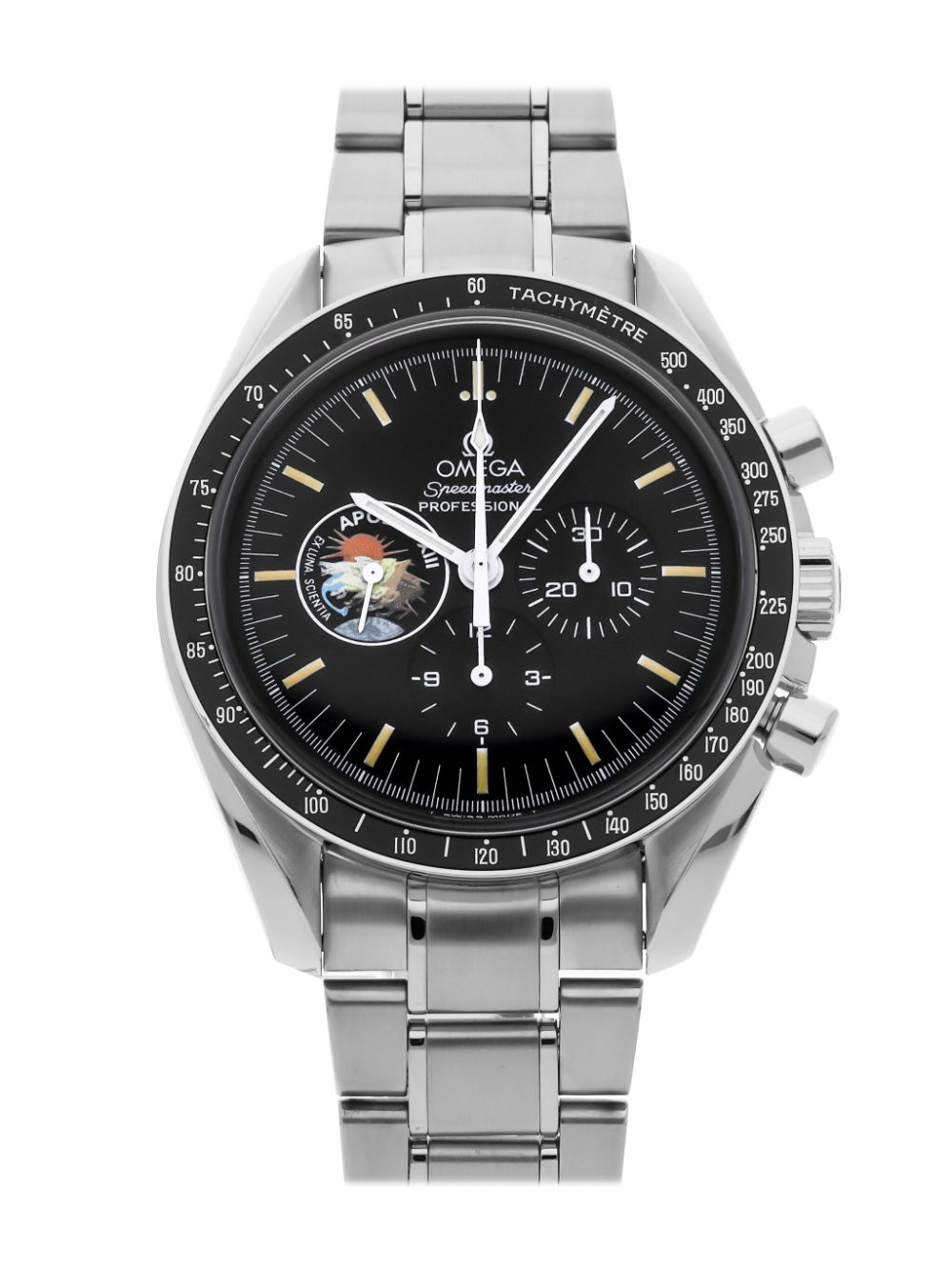 OMEGA 1996 pre-owned Speedmaster Professional Moonwatch Apollo XIII 25th Limited Edition 42mm - Black von OMEGA