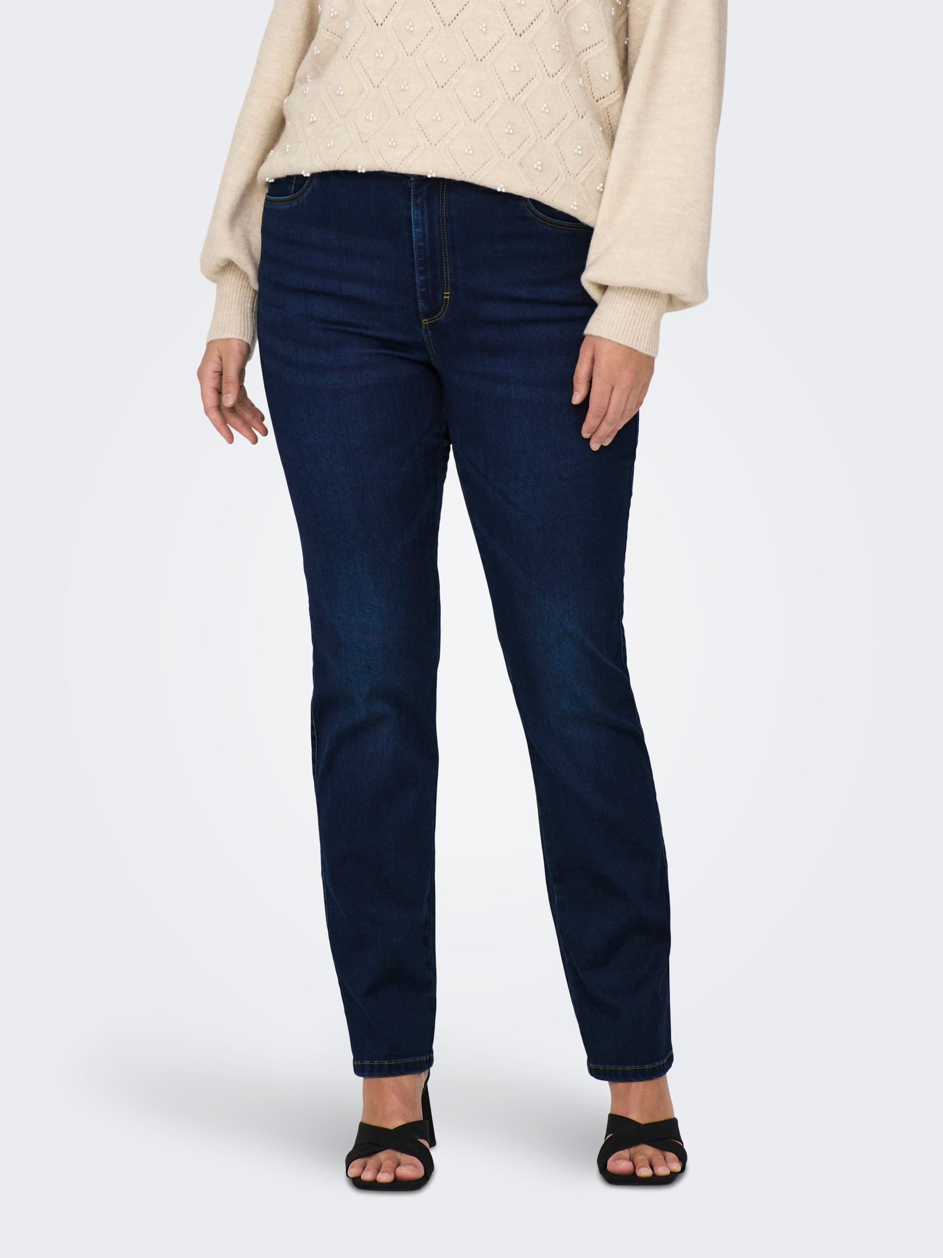 ONLY CARMAKOMA High-waist-Jeans »CARAUGUSTA HW STRAIGHT DNM BJ61-2 NOOS« von ONLY CARMAKOMA
