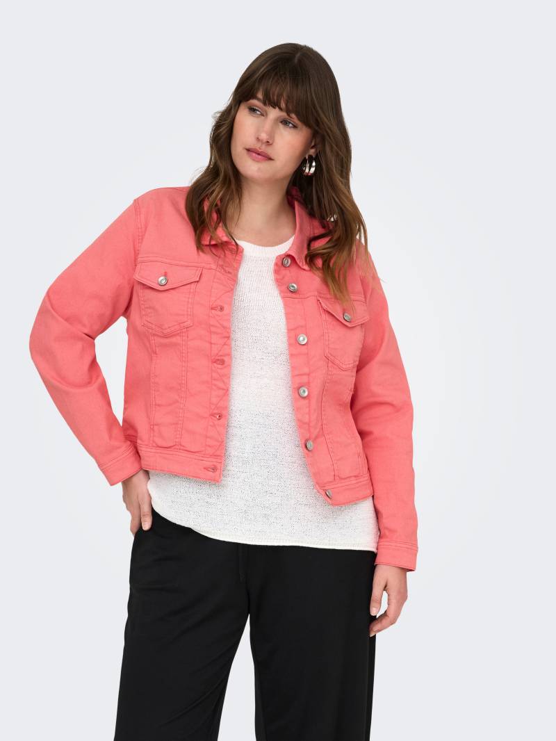 ONLY CARMAKOMA Jeansjacke »CARWESPA COLOUR DENIM JACKET DNM« von ONLY CARMAKOMA