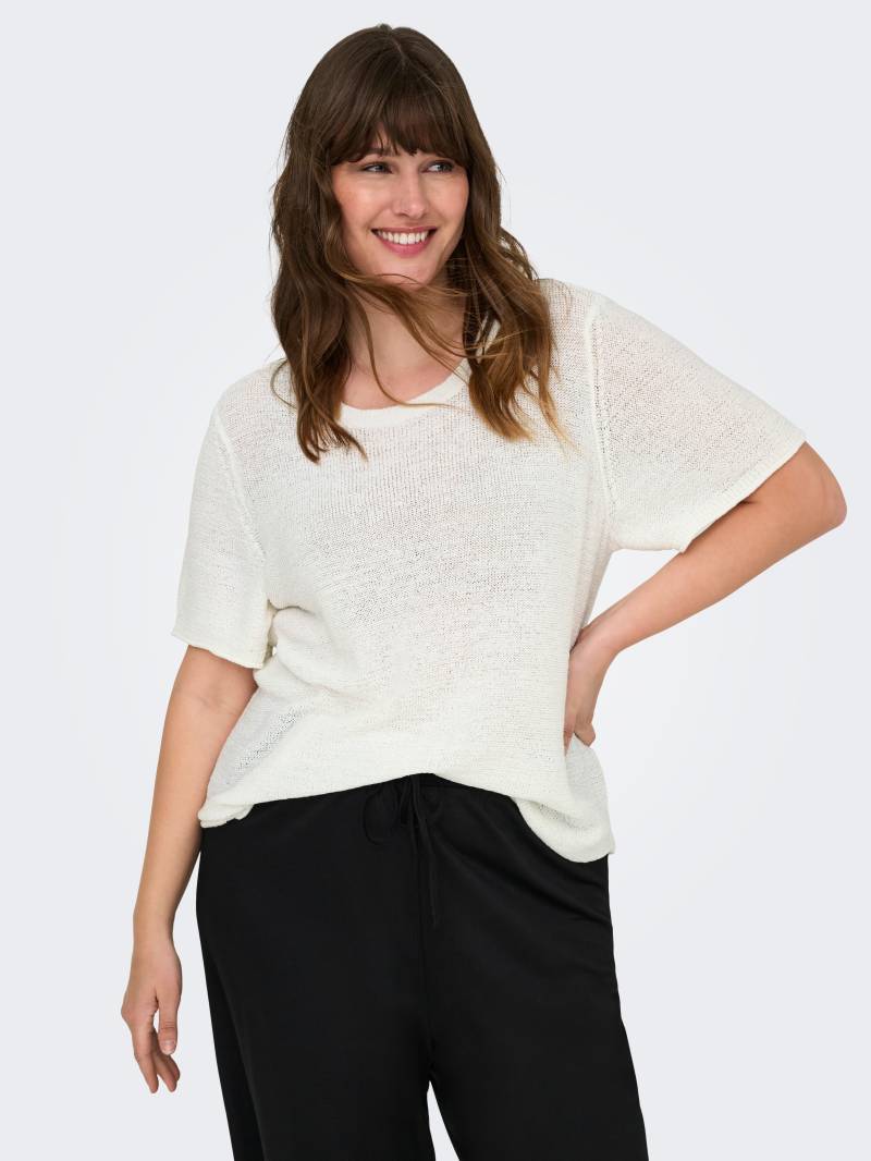 ONLY CARMAKOMA Kurzarmpullover »CARSUNNY S/S PULLOVER KNT NOOS« von ONLY CARMAKOMA