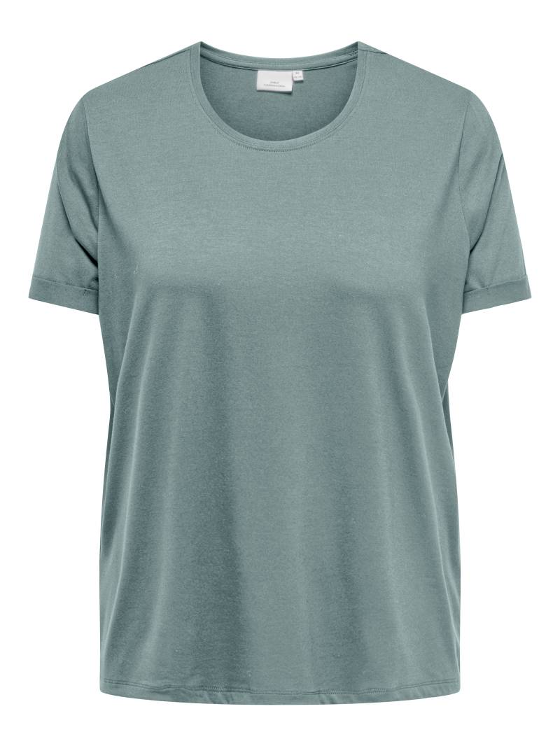 ONLY CARMAKOMA Kurzarmshirt »CARMOSTER S/S FOLD UP TOP JRS NOOS« von ONLY CARMAKOMA