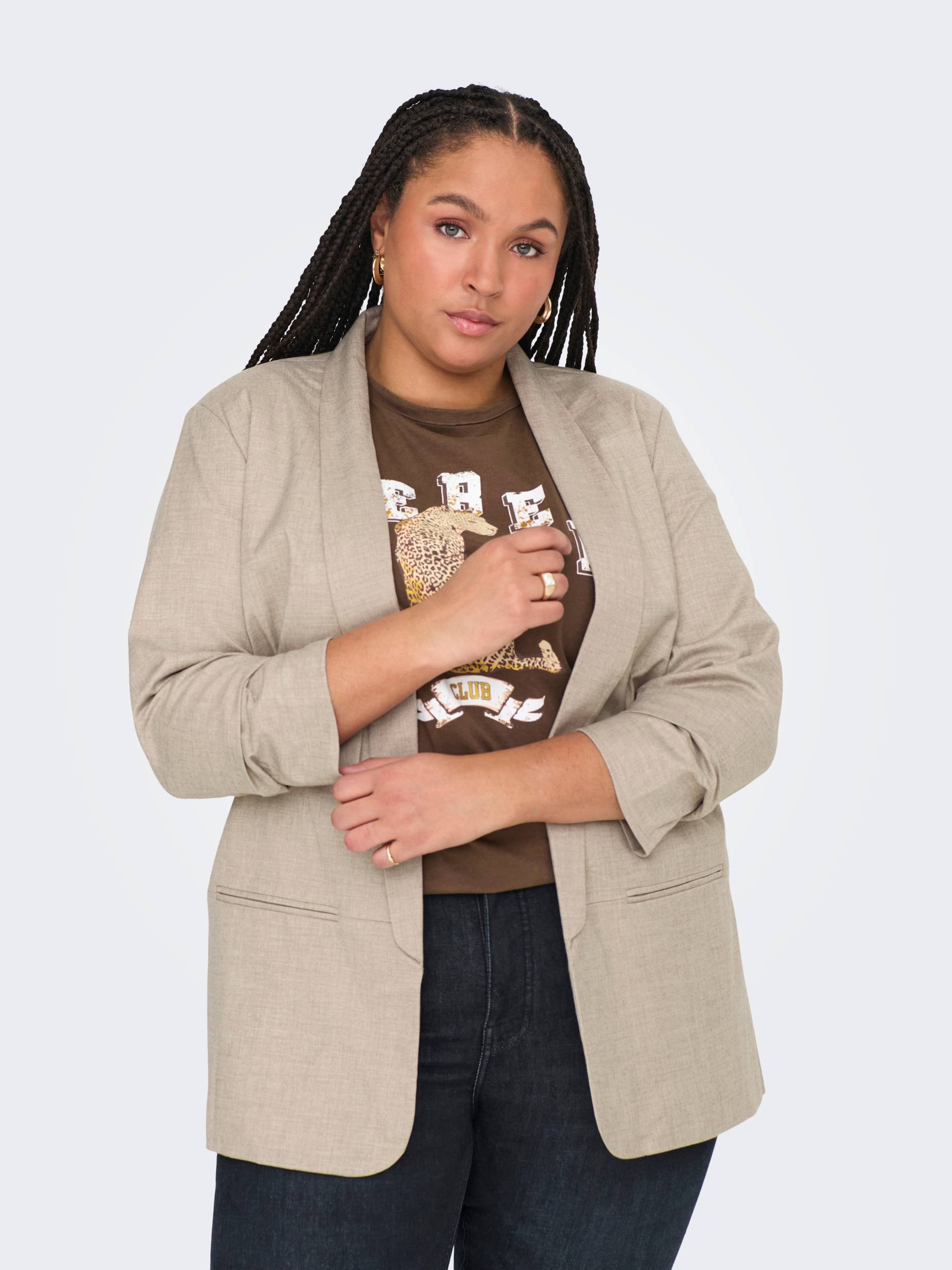 ONLY CARMAKOMA Kurzblazer »CARELLY 3/4 LIFE BLAZER WVN« ONLY CARMAKOMA Kurzblazer »CARELLY 3/4 LIFE BLAZER WVN« von ONLY CARMAKOMA