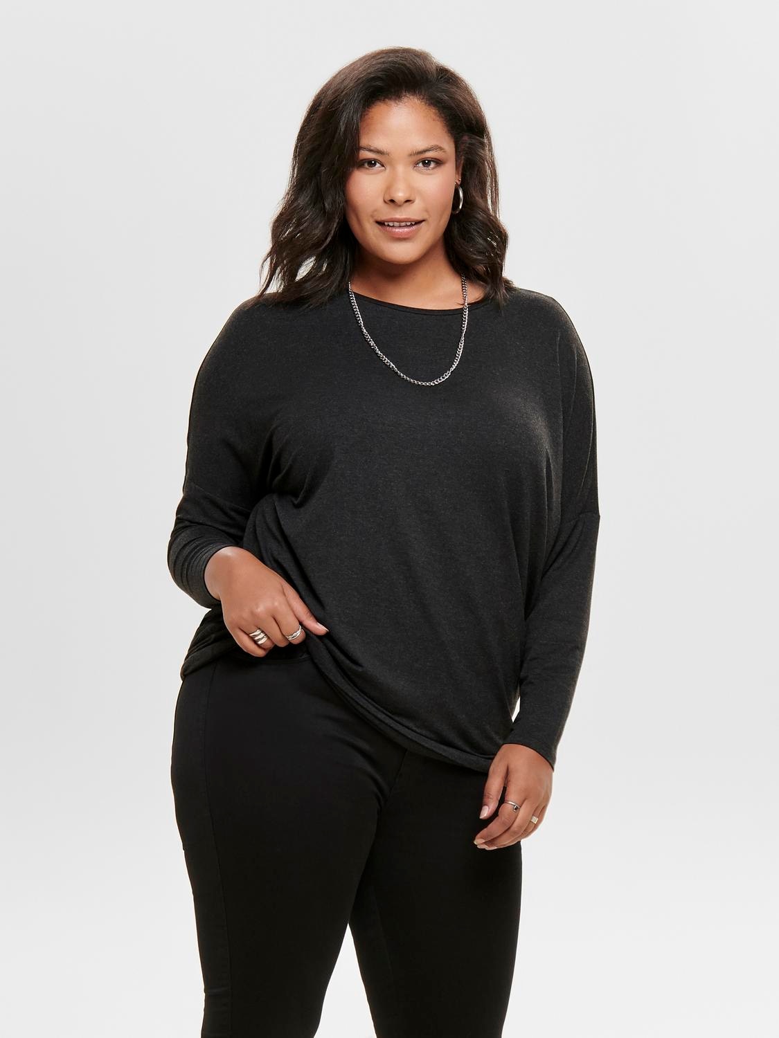 ONLY CARMAKOMA Langarmshirt »CARCARMA L/S LONG TOP NOOS« ONLY CARMAKOMA Langarmshirt »CARCARMA L/S LONG TOP NOOS« von ONLY CARMAKOMA