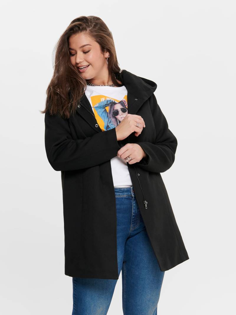 ONLY CARMAKOMA Langjacke »CARSEDONA LIGHT COAT OTW«, mit Kapuze, mit Kapuze von ONLY CARMAKOMA