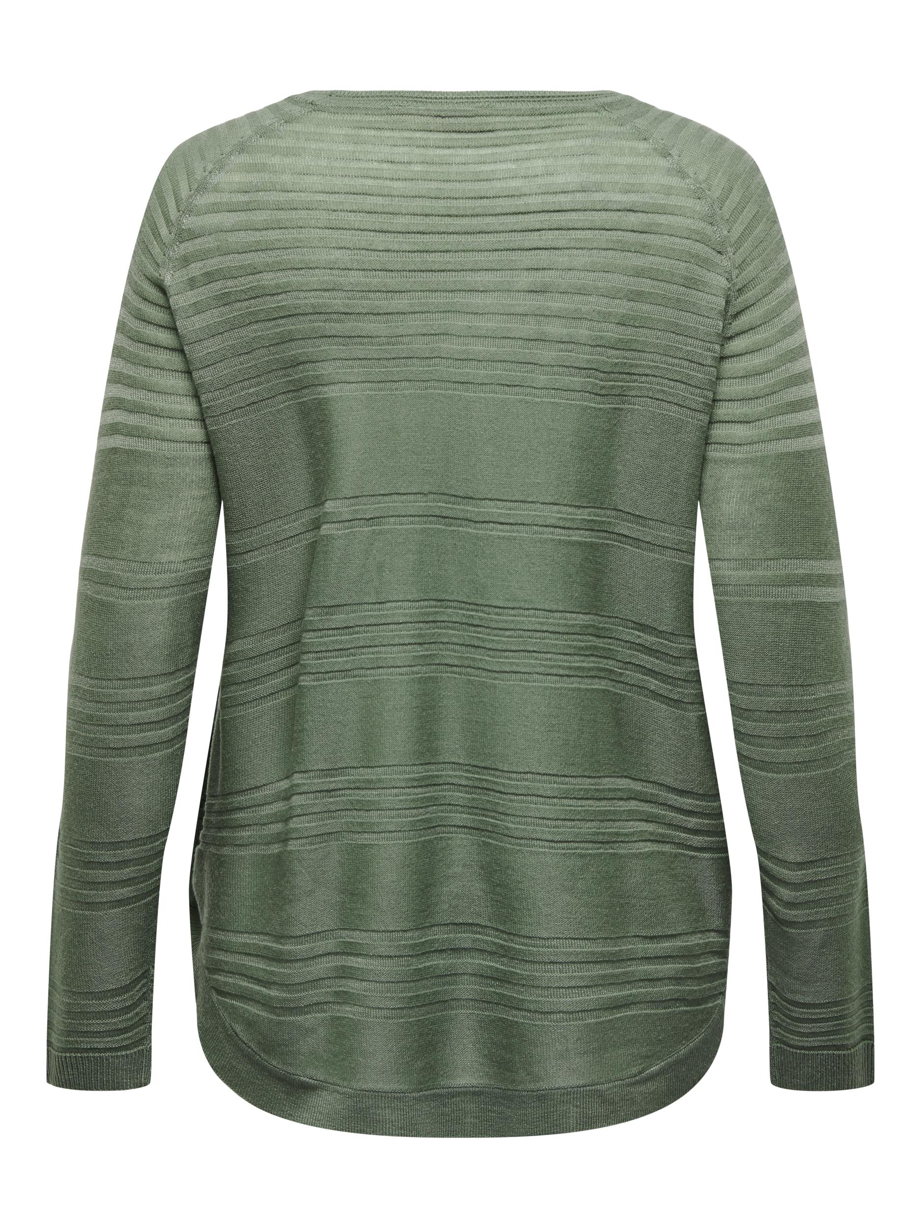 ONLY CARMAKOMA Rundhalspullover »CARNEWAIRPLAIN LS PULLOVER KNT« von ONLY CARMAKOMA