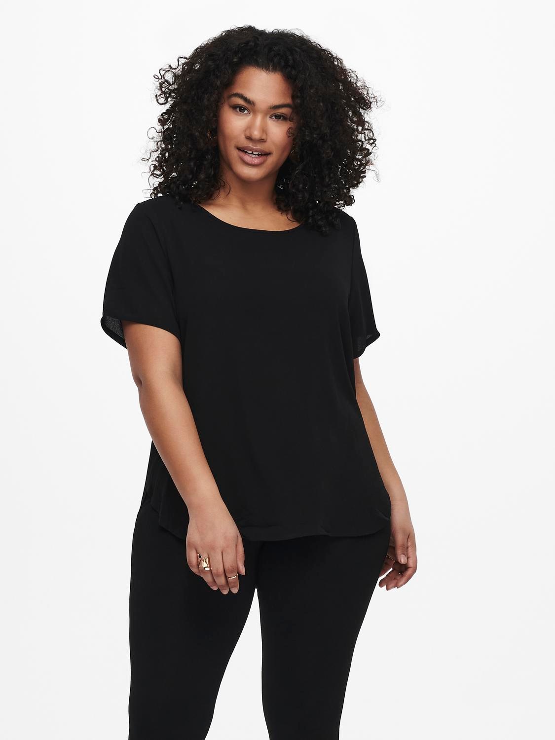 ONLY CARMAKOMA Shirtbluse »CARVICA SS TOP WVN NOOS« von ONLY CARMAKOMA