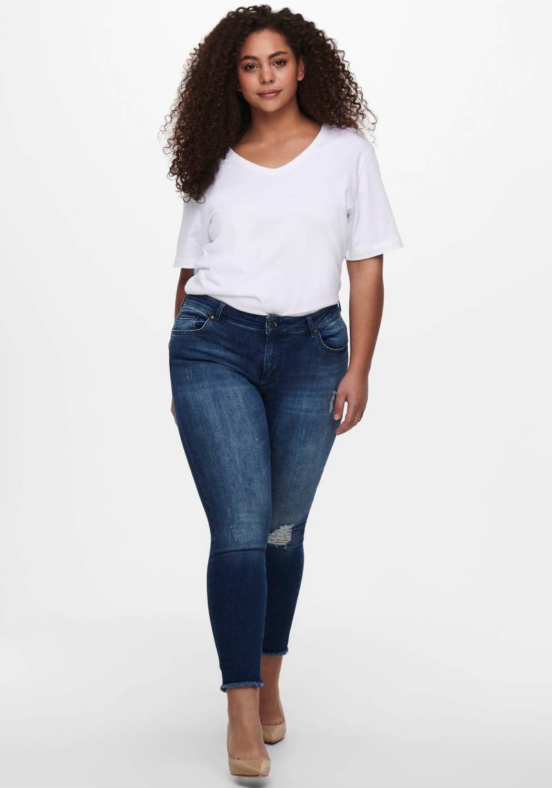 ONLY CARMAKOMA Skinny-fit-Jeans »CARWILLY REG SKINNY ANK JEANS« von ONLY CARMAKOMA