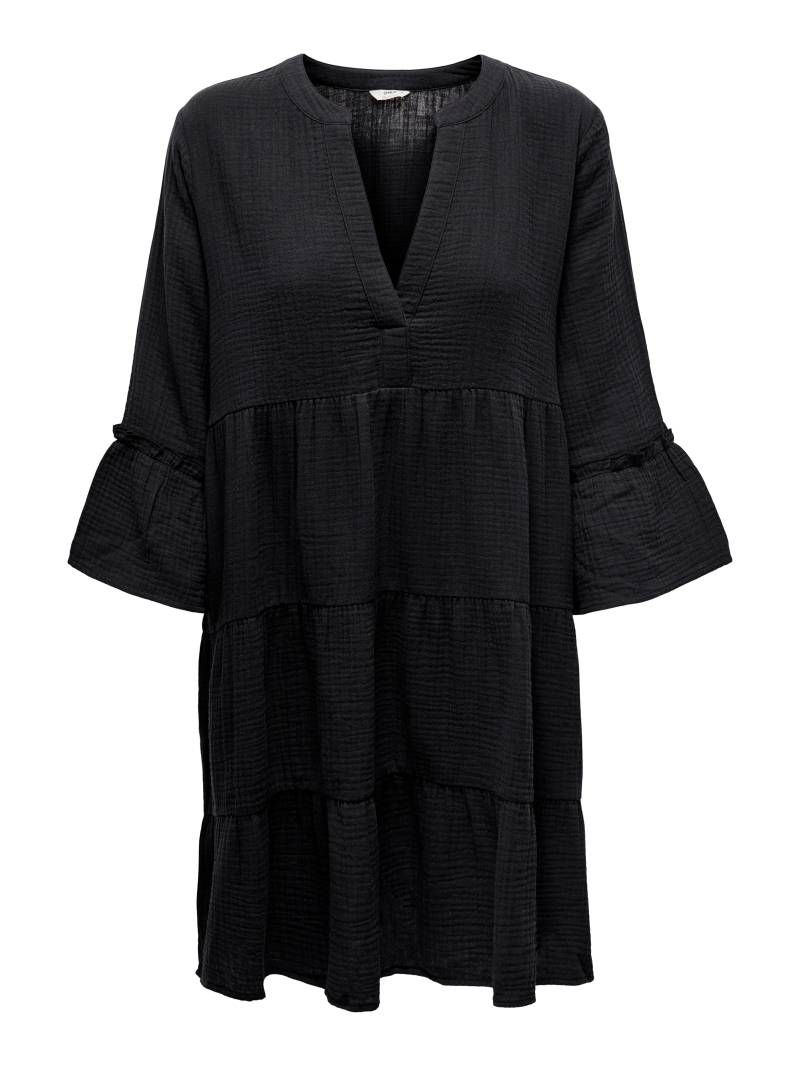 ONLY CARMAKOMA Tunikakleid »CARTHYRA LIFE PEPLUM DRESS WVN«, aus Musselin von ONLY CARMAKOMA