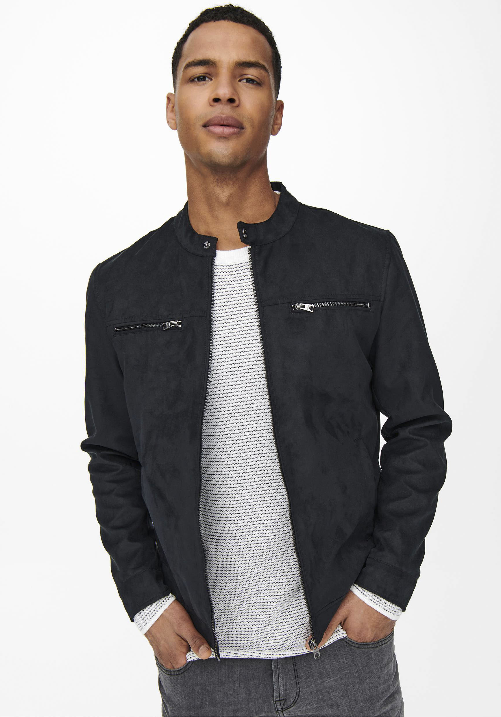 ONLY & SONS Bikerjacke »WILLOW JACKET« von ONLY & SONS