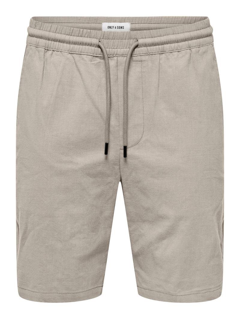 ONLY & SONS Chinoshorts »ONSCAPRI SLIM SLUB CHINO SHORTS OTL« von ONLY & SONS
