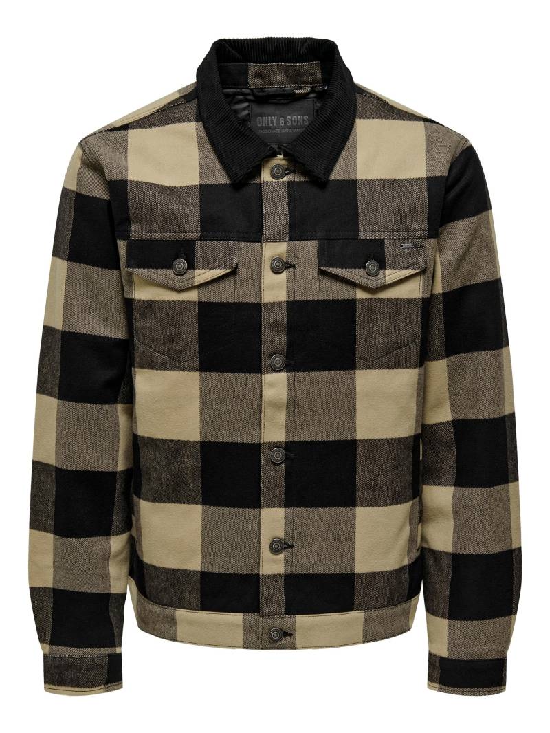 ONLY & SONS Hemdjacke »ONSLOUIS CHECK 0069 JACKET« von ONLY & SONS