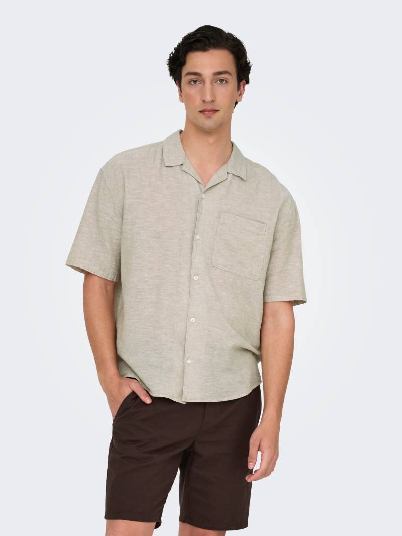 ONLY & SONS Kurzarmhemd »ONSCAIDEN LIFE RELAX SS RESORT 1PKT SHIR« von ONLY & SONS