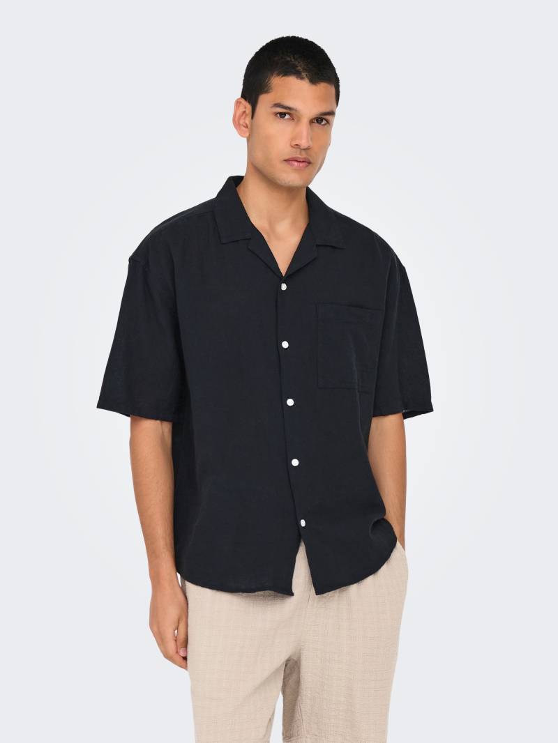 ONLY & SONS Kurzarmhemd »ONSCAIDEN LIFE RELAX SS RESORT 1PKT SHIR« von ONLY & SONS