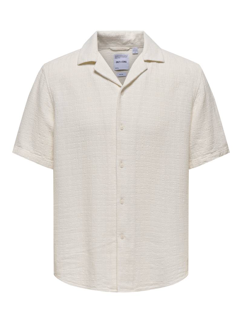 ONLY & SONS Kurzarmhemd »ONSLATHAM RLXSS RESORT LINEN STRUC 0257« von ONLY & SONS