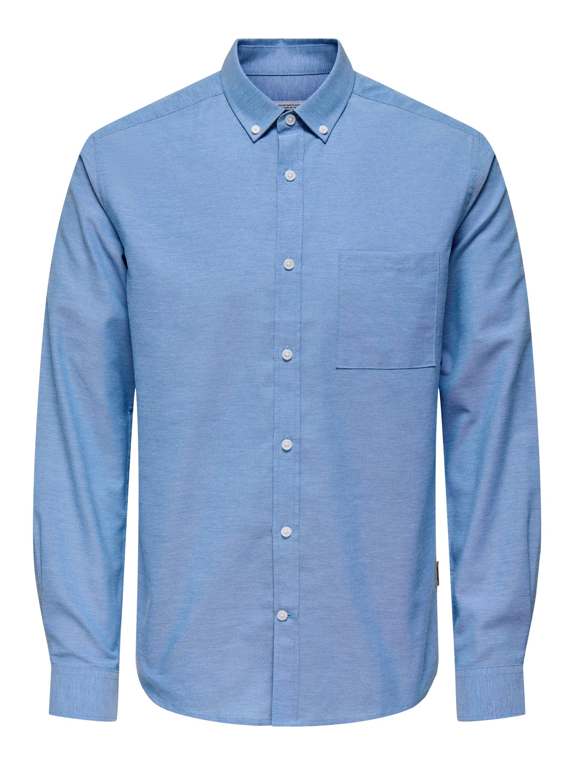 ONLY & SONS Langarmhemd »ONSALVARES SLIM LS OXFORD SHIRT OTL« ONLY & SONS Langarmhemd »ONSALVARES SLIM LS OXFORD SHIRT OTL« von ONLY & SONS