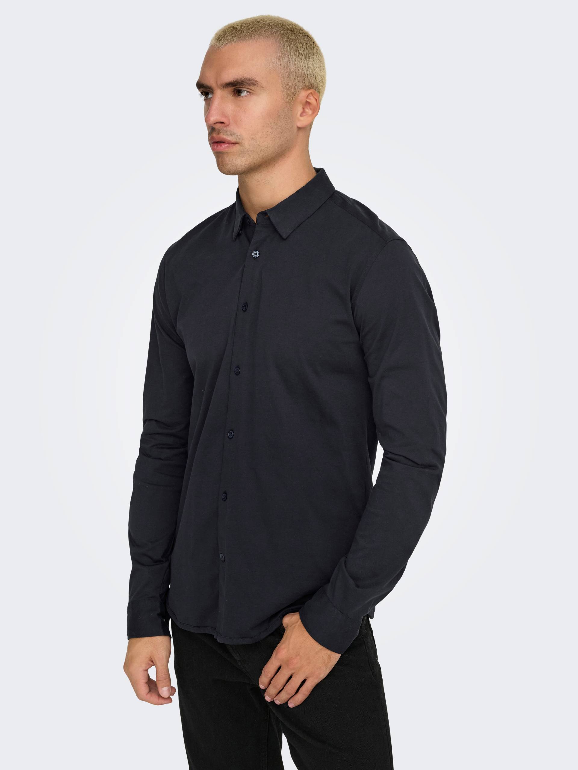 ONLY & SONS Langarmhemd »ONSROBIN B/U LS STRETCH SHIRT NOOS« ONLY & SONS Langarmhemd »ONSROBIN B/U LS STRETCH SHIRT NOOS« von ONLY & SONS