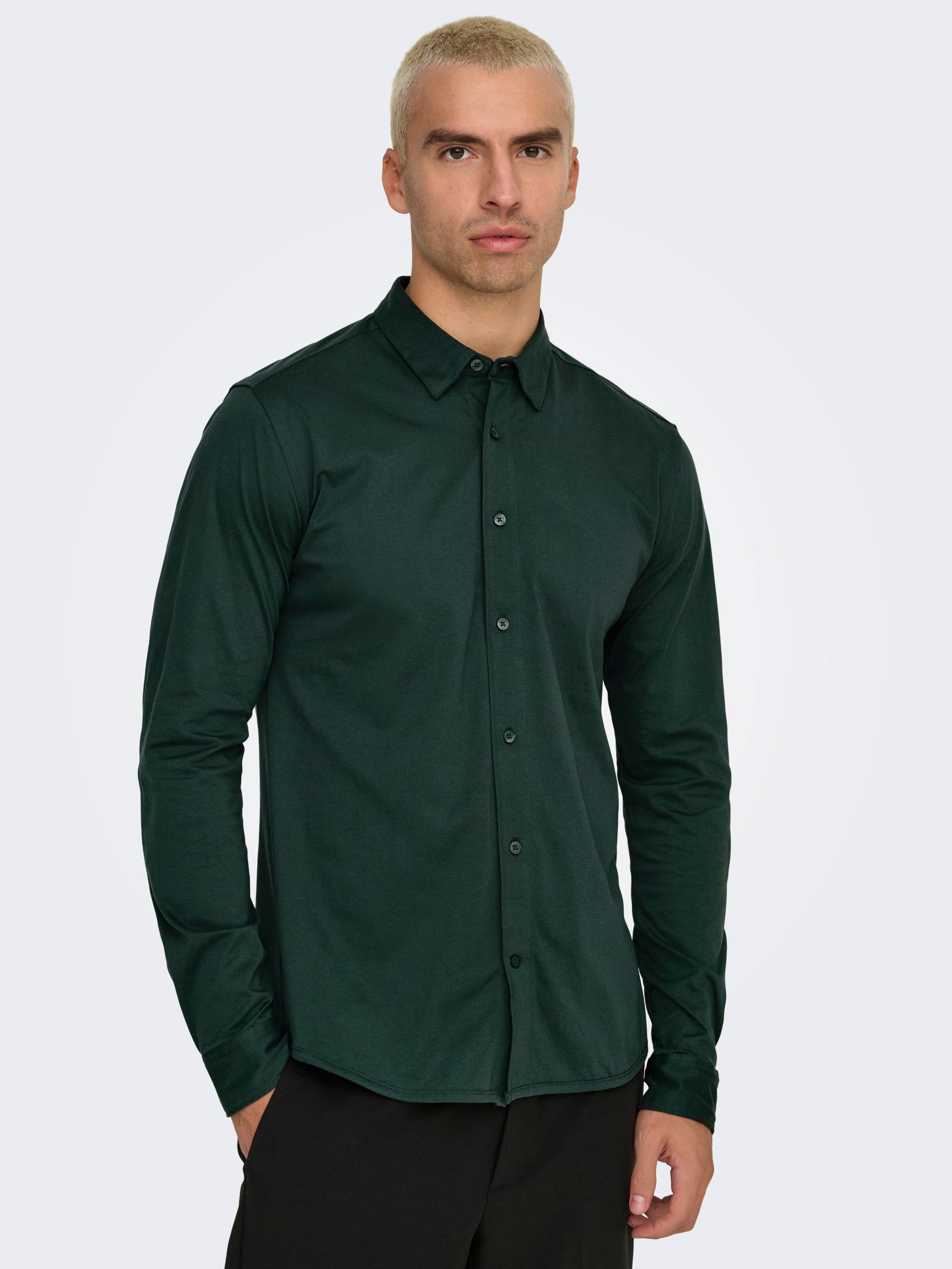 ONLY & SONS Langarmhemd »ONSROBIN B/U LS STRETCH SHIRT NOOS« ONLY & SONS Langarmhemd »ONSROBIN B/U LS STRETCH SHIRT NOOS« von ONLY & SONS