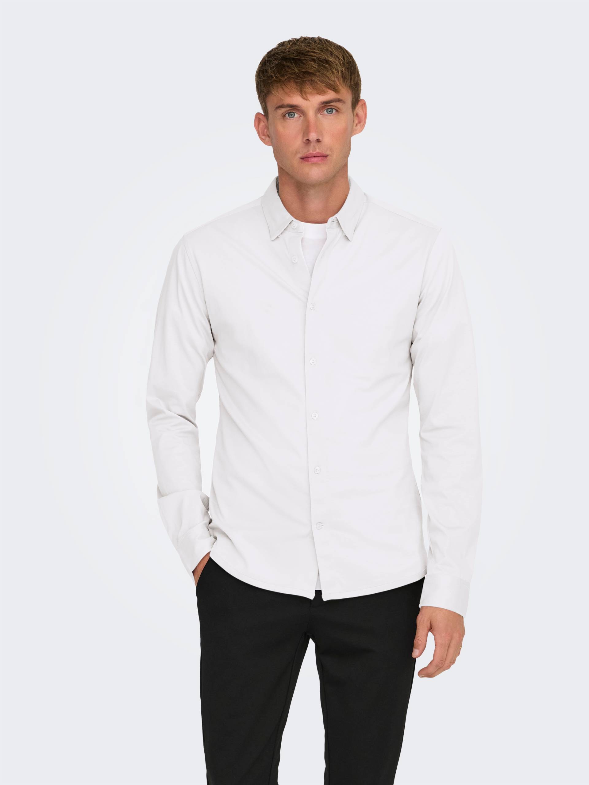 ONLY & SONS Langarmhemd »ONSROBIN B/U LS STRETCH SHIRT NOOS« ONLY & SONS Langarmhemd »ONSROBIN B/U LS STRETCH SHIRT NOOS« von ONLY & SONS