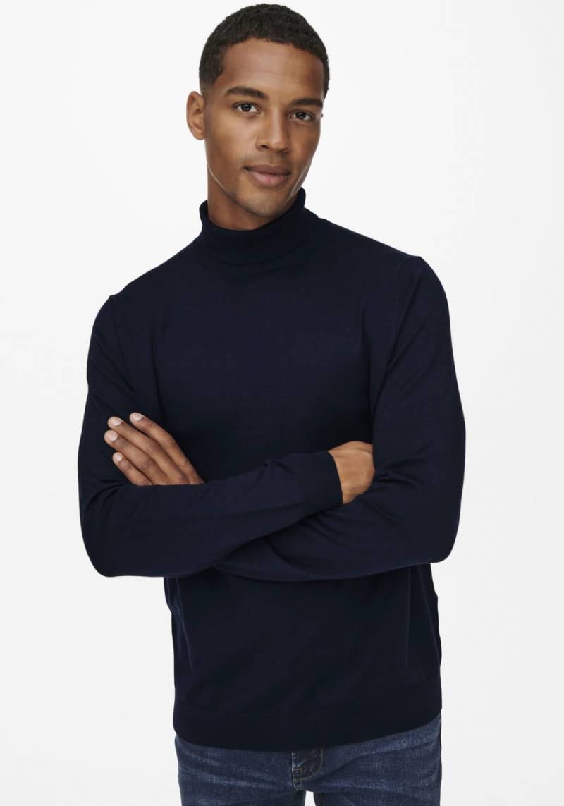 ONLY & SONS Rollkragenpullover »ONSWYLER LIFE REG ROLL NECK KNIT NOOS« von ONLY & SONS