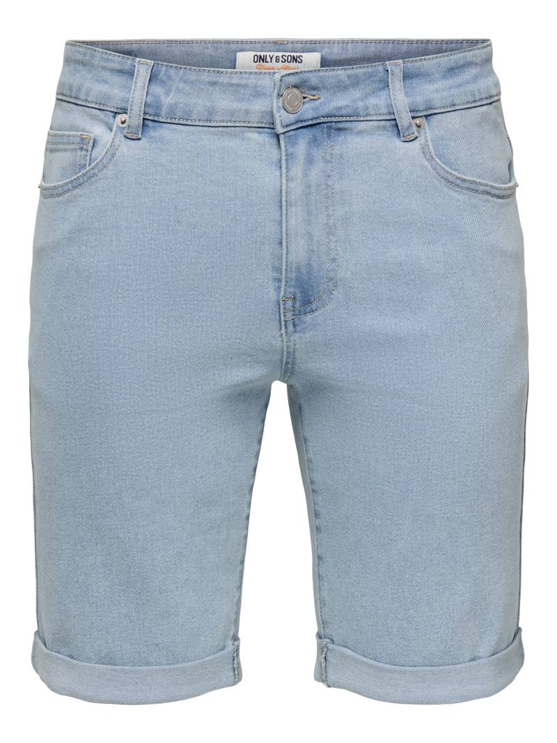 ONLY & SONS Shorts »ONSPLY BOX GUA DNM SHORTS OTL« von ONLY & SONS