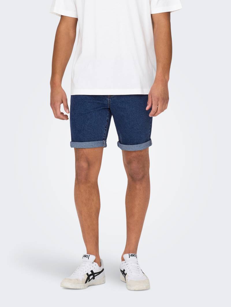 ONLY & SONS Shorts »ONSPLY MBD 9039 PIM DNM SHORTS« von ONLY & SONS