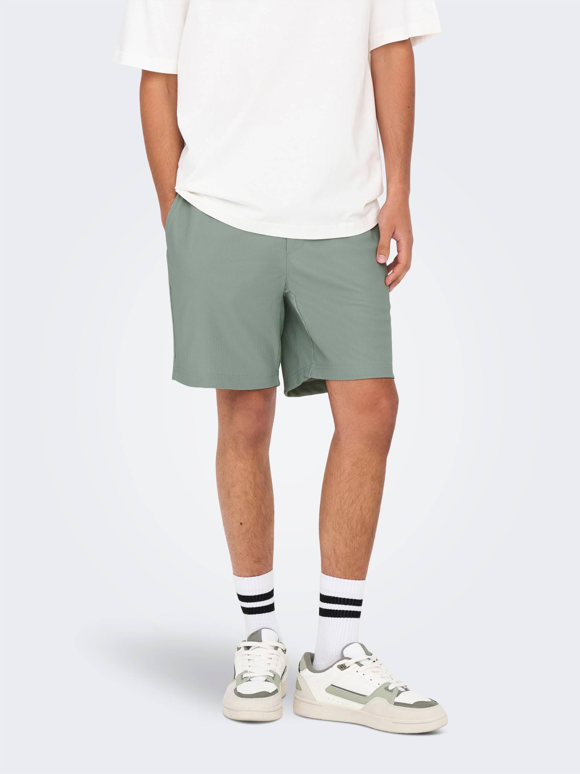 ONLY & SONS Shorts »ONSTEL LIFE PLIZZE SHORTS NOOS« ONLY & SONS Shorts »ONSTEL LIFE PLIZZE SHORTS NOOS« von ONLY & SONS