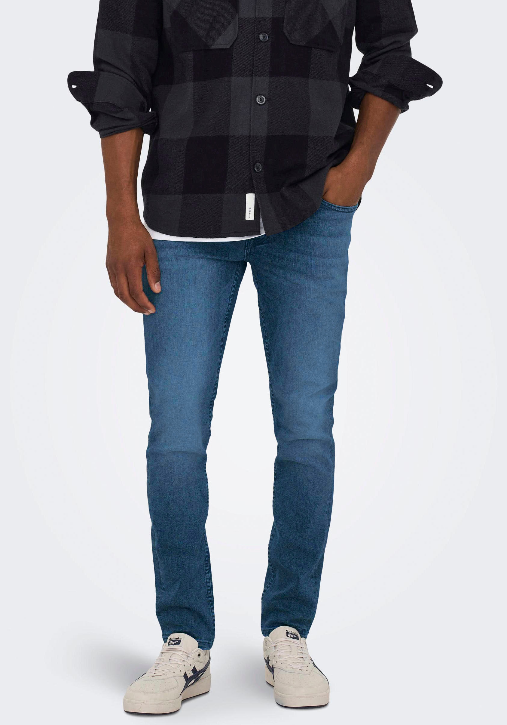 ONLY & SONS Slim-fit-Jeans »ONSLOOM SLIM D. BLUE 7777 DNM JEANS OT« von ONLY & SONS