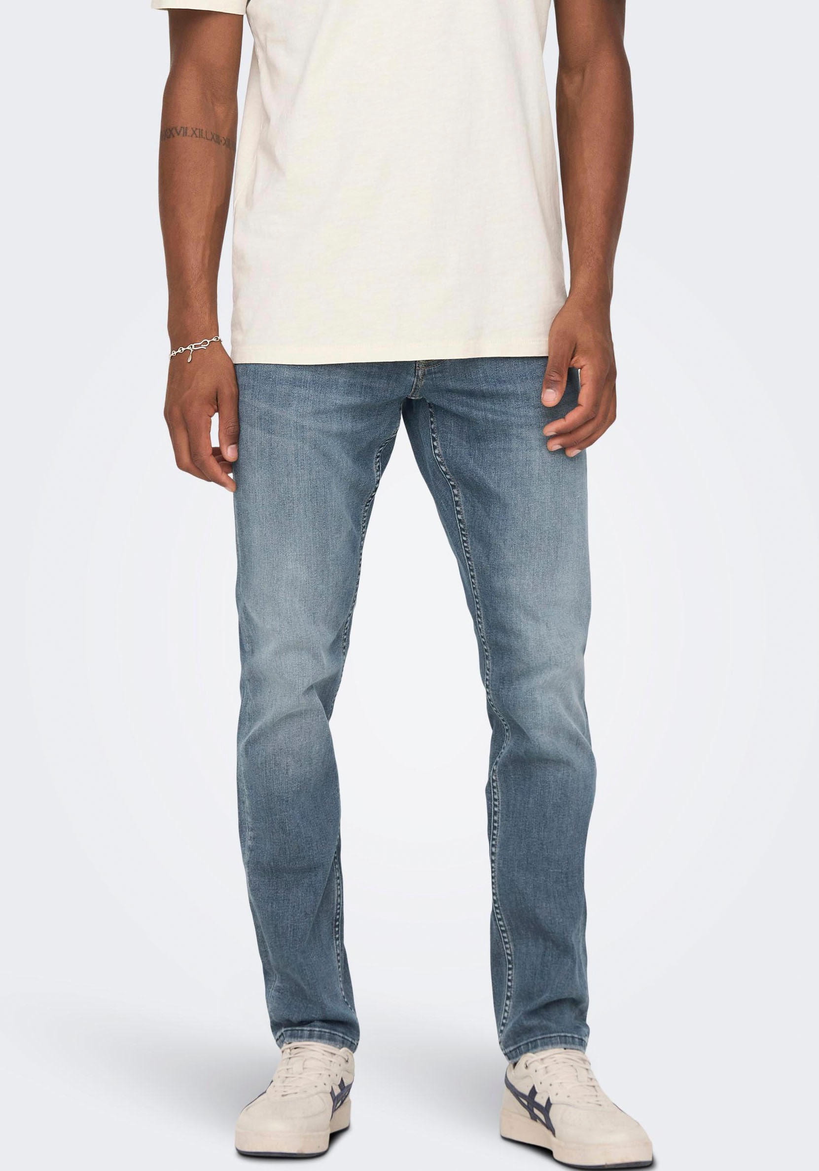 ONLY & SONS Slim-fit-Jeans »OS ONSLOOM SLIM BLUE GREY 40« von ONLY & SONS