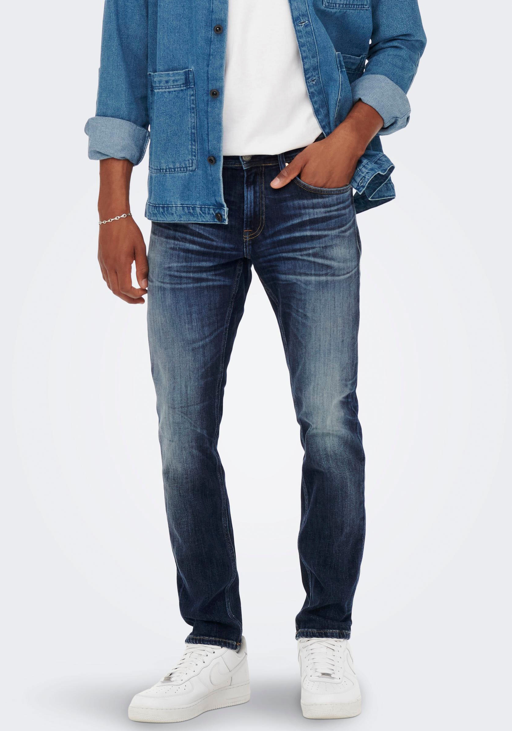 ONLY & SONS Straight-Jeans »ONSWEFT REGULAR WB 0021 TAI DNM NOOS« von ONLY & SONS