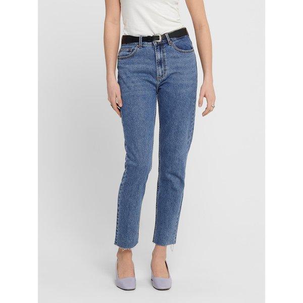 Jeans, Highwaist Straight Fit Damen Dunkelblau W28 von ONLY
