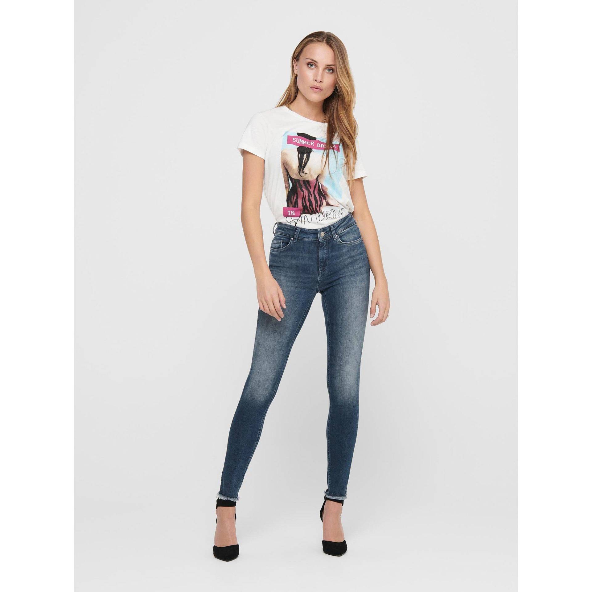 Jeans Damen Blau Bedruckt XS von ONLY