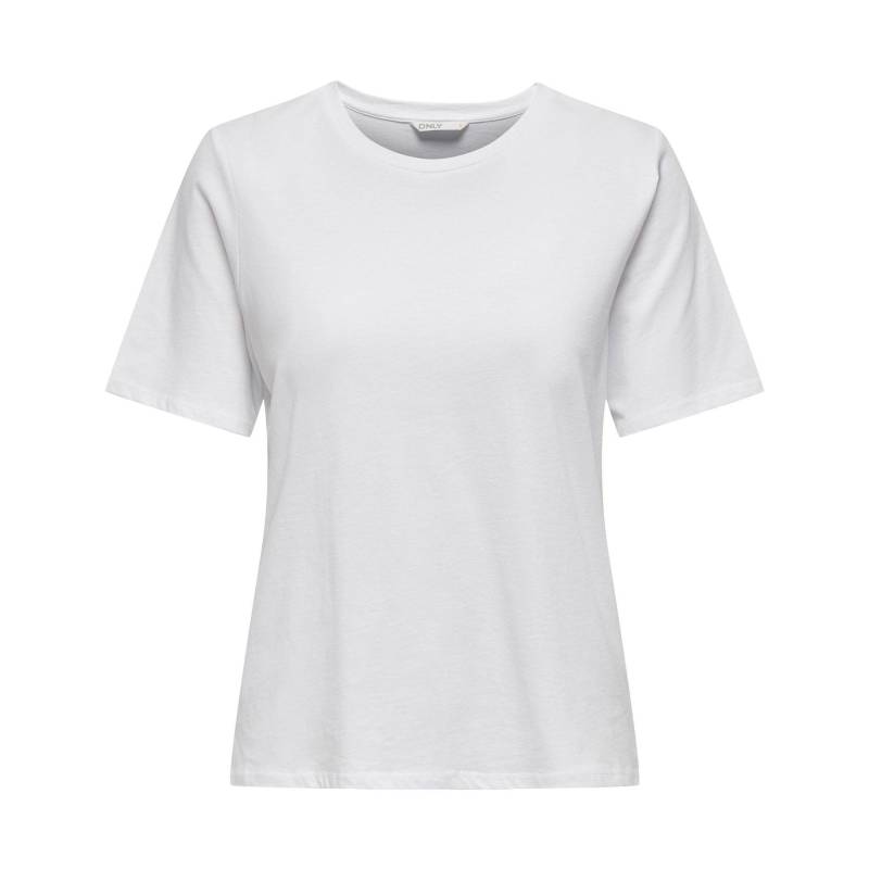 T-shirt, Rundhals, Kurzarm Damen Weiss L von ONLY