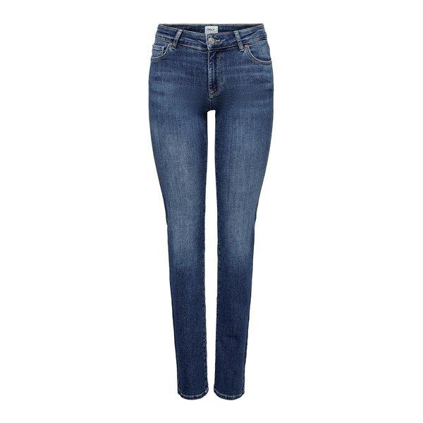 Jeans, Straight Leg Fit Damen Blau Denim L32/W28 von ONLY