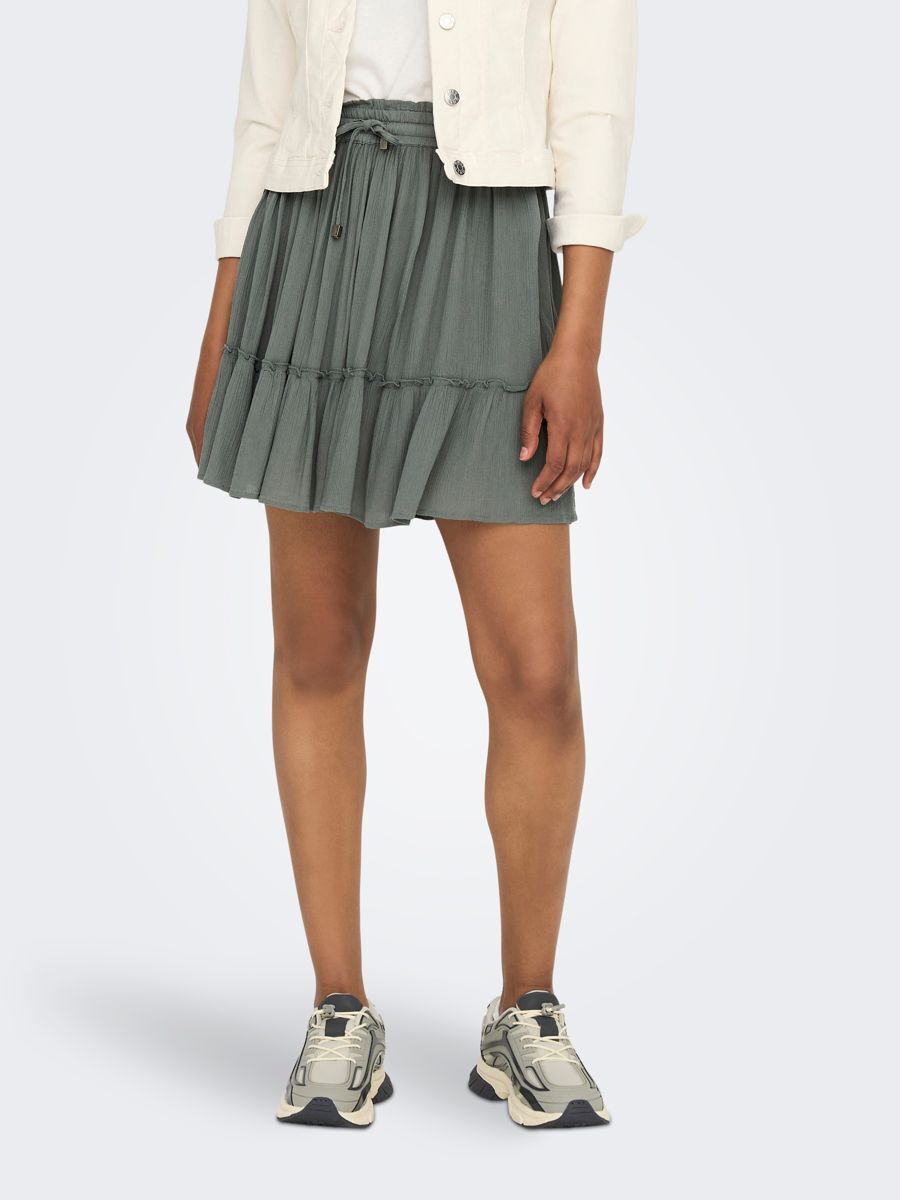 ONLY A-Linien-Rock »ONLIBIZA LIFE SHORT SKIRT WVN NOOS« von ONLY