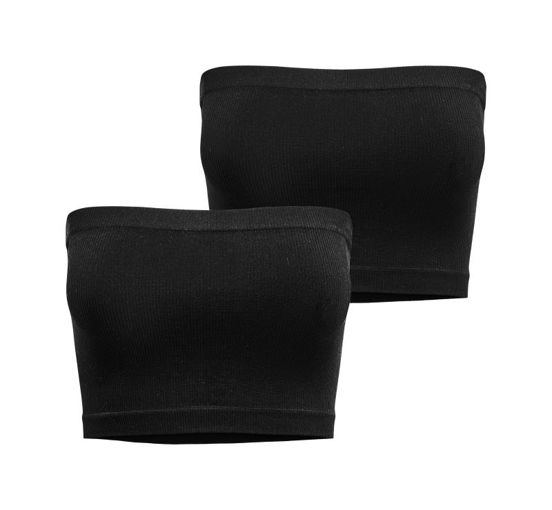 ONLY Bandeau-BH »ONLVICKY RIB SEAMLESS 2-PACK BANDEAU TOP« von ONLY