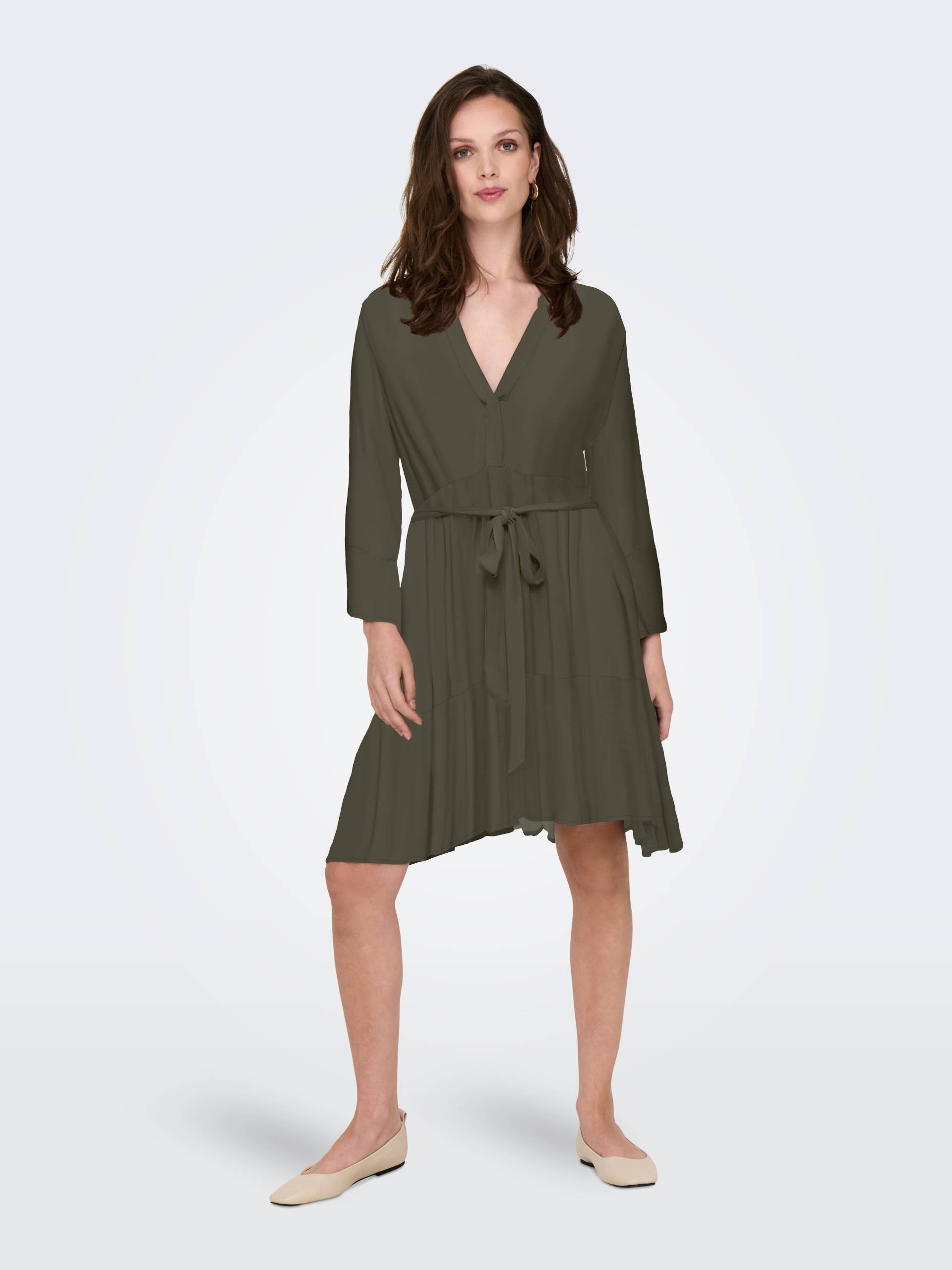 ONLY Blusenkleid »ONLCLEMMENTINE LIFE 3/4 DRESS WVN NOOS« von ONLY
