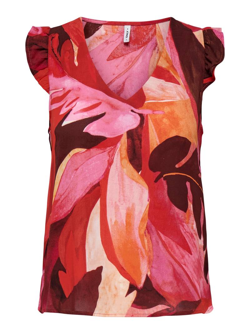 ONLY Blusenshirt »ONLALMA LIFE VIS S/S ELINA TOP AOP« von ONLY