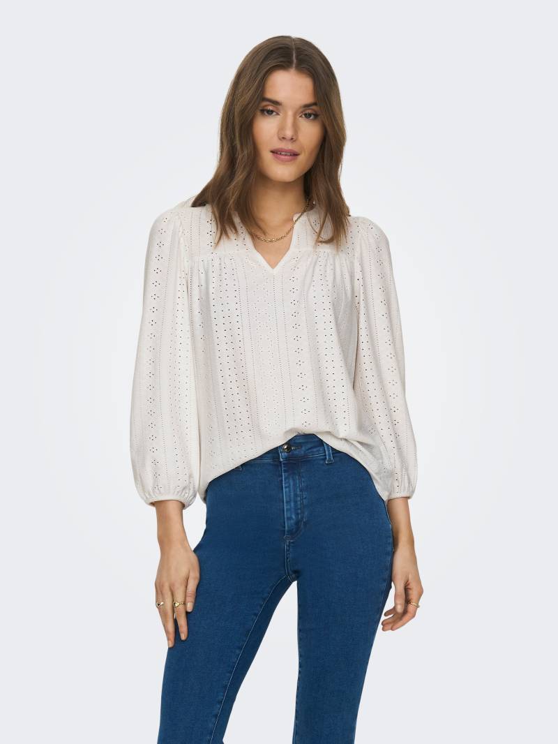 ONLY Blusenshirt »ONLSANDRA 3/4 SPLIT TOP JRS« von ONLY