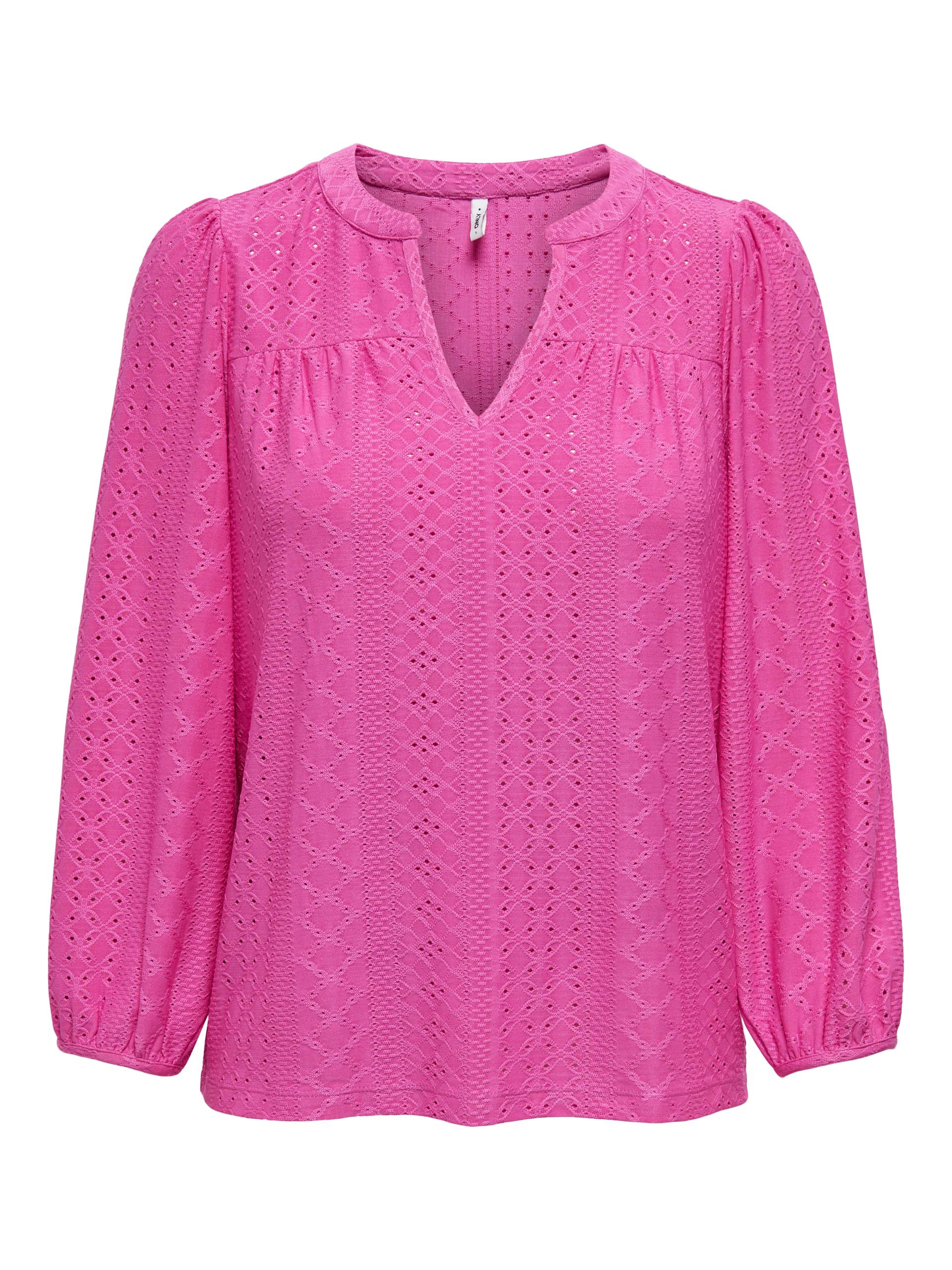 ONLY Blusenshirt »ONLSANDRA 3/4 SPLIT TOP JRS« ONLY Blusenshirt »ONLSANDRA 3/4 SPLIT TOP JRS« von ONLY
