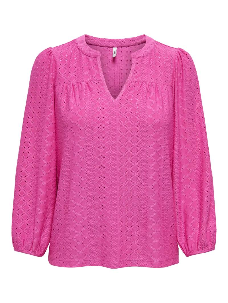 ONLY Blusenshirt »ONLSANDRA 3/4 SPLIT TOP JRS« von ONLY