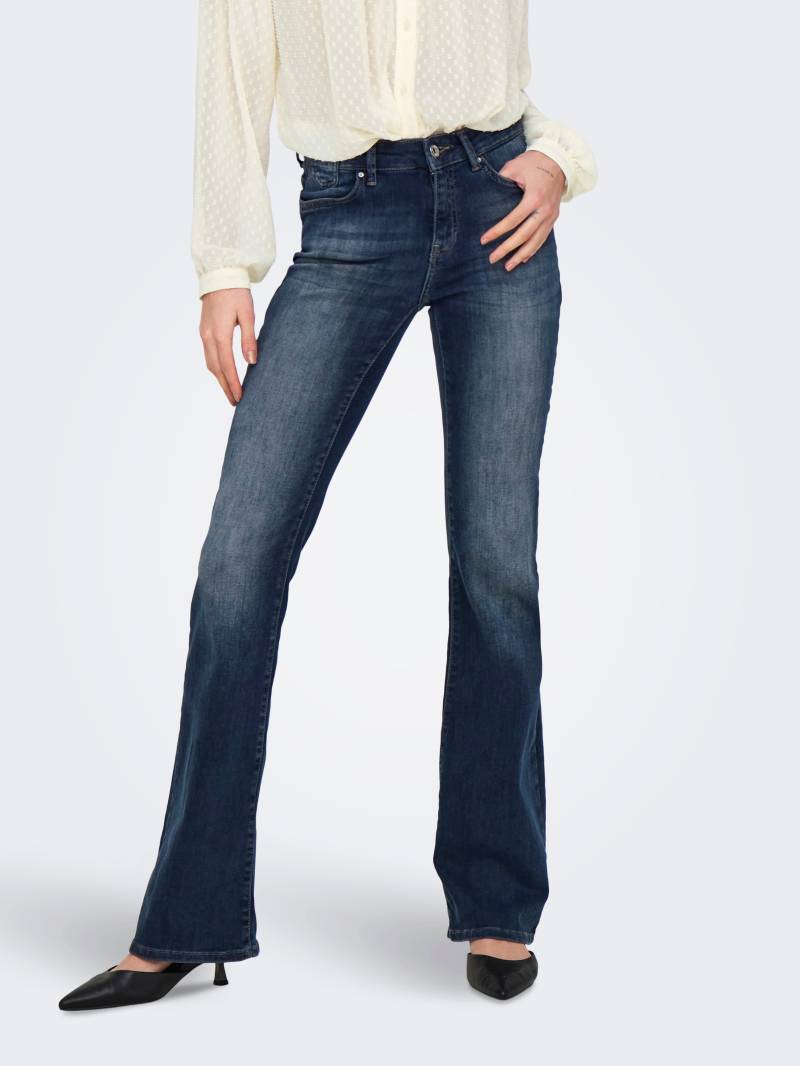 ONLY Bootcut-Jeans »ONLBLUSH ICON COIN MID FL DNM CRO300NOOS« von ONLY