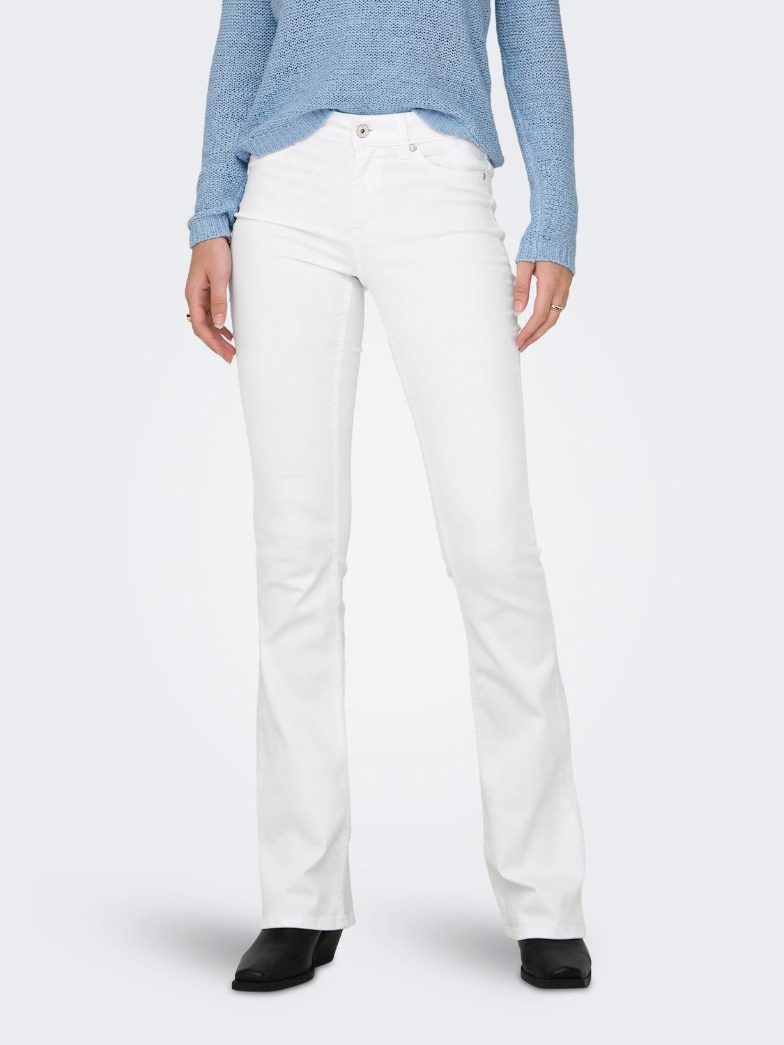 ONLY Bootcut-Jeans »ONLBLUSH MID FLARED DNM REA0730 NOOS« ONLY Bootcut-Jeans »ONLBLUSH MID FLARED DNM REA0730 NOOS« von ONLY